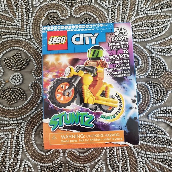 NEW LEGO Stunt Bike Motorcycle 60297 Flywheel $15 - Picture 1 of 6